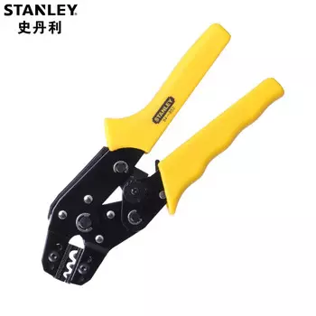 Клещи для обжима оголенных клемм Stanley серии B, клещи для проводов 0,5–6 мм, клещи для коаксиальных клемм 84-852-22