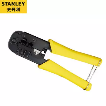 Клещи для обжима разъемов Stanley Telecom 4P/6P/8P 190 мм Клещи для сетевых кабелей Многофункциональные зажимные клещи/клещи для зачистки/84-866-22 Эксклюзив для предприятий