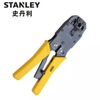 Клещи для обжима телекоммуникационных разъемов Stanley 6P/8P 200 мм 84-865-22