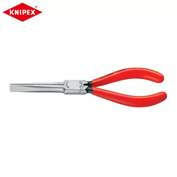 Клещи Kenipex для сборки телефонов, плоские губки, 160 мм, черные зажимные клещи без насечек 29 11 160 Knipex