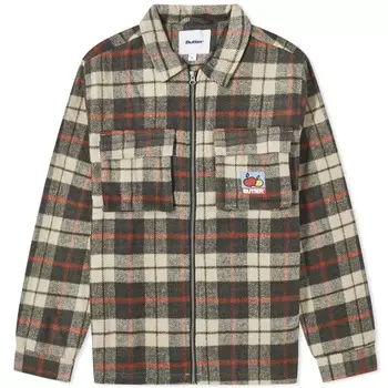 Клетчатая фланелевая рубашка на молнии Butter Goods