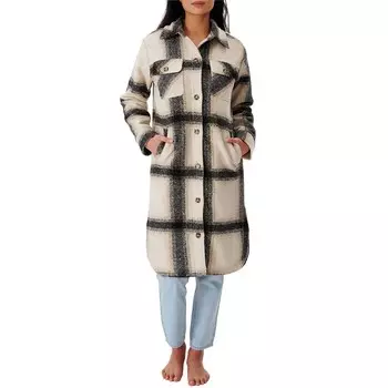 Клетчатая куртка Rip Curl, слоновая кость