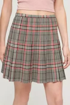 Клетчатая мини-юбка Superdry