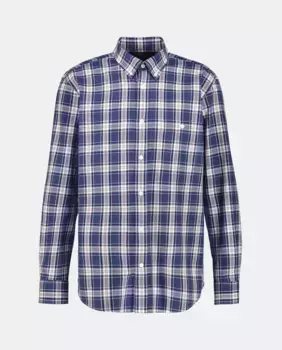 Клетчатая мужская рубашка Dustin, зеленый