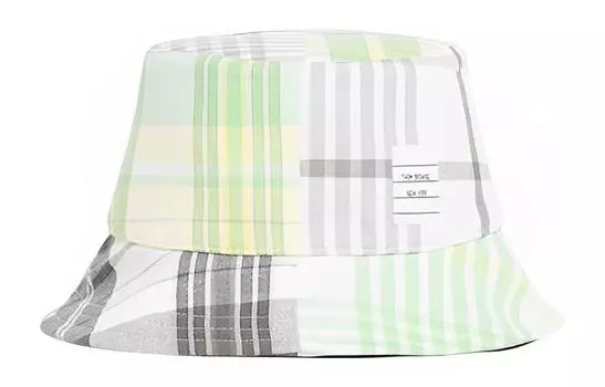 Клетчатая панама THOM BROWNE, зеленый