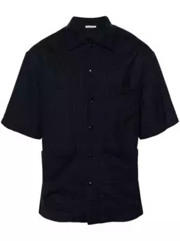 Клетчатая рубашка Barena, синий