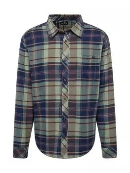 Клетчатая рубашка BILLABONG Regular fit Button Up Shirt COASTLINE, цвет dark blue/light green