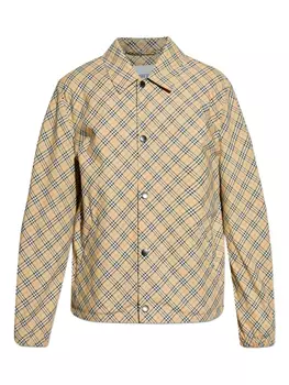 Клетчатая рубашка Burberry, нейтральный