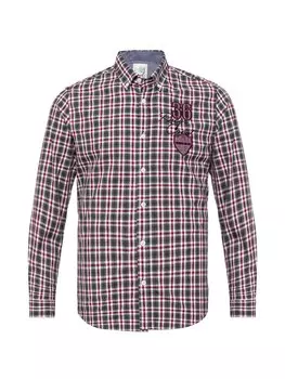 Клетчатая рубашка By Diess Collection Regular fit Button Up Shirt, разноцветный