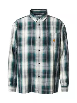 Клетчатая рубашка Carhartt WIP Comfort fit Button Up Shirt Blanton, синий