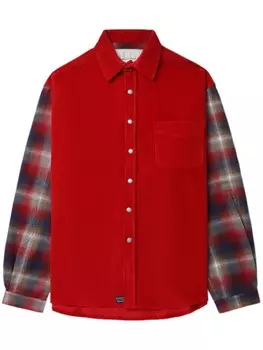 Клетчатая рубашка ERL, красный