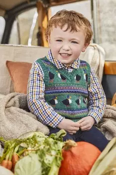 Клетчатая рубашка JoJo Maman Bb