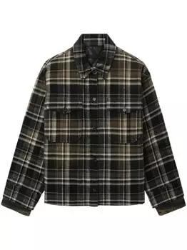 Клетчатая рубашка Juun.J, черный