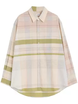 Клетчатая рубашка LEMAIRE, нейтральный