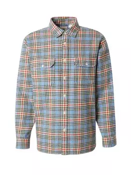 Клетчатая рубашка LEVI'S Comfort fit Button Up Shirt JACKSONWORKER, зеленый