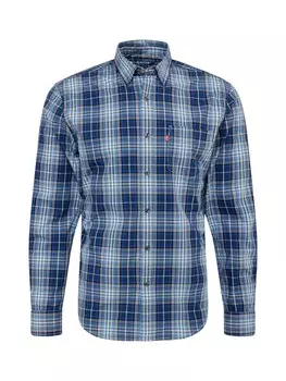 Клетчатая рубашка LEVI'S Regular fit Button Up Shirt Sunset, синий/темно-синий
