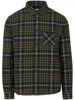Клетчатая рубашка Loge Peak Aztech Mountain, зеленый