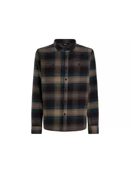 Клетчатая рубашка O'NEILL Regular fit Button Up Shirt, черный