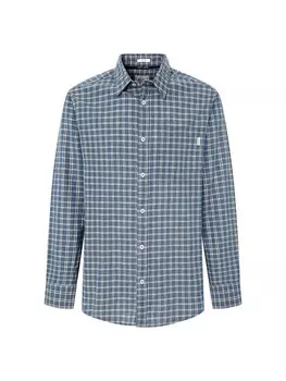 Клетчатая рубашка Pepe Jeans Regular fit Button Up Shirt MIKEL, синий