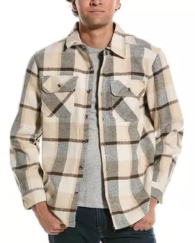 Клетчатая рубашка Point Zero, коричневый