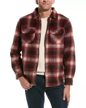 Клетчатая рубашка Point Zero, красный