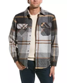 Клетчатая рубашка Point Zero, серый