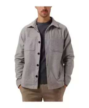 Клетчатая рубашка Profuomo, серый