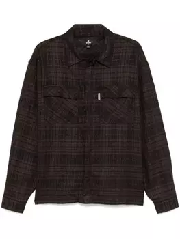 Клетчатая рубашка Represent, коричневый