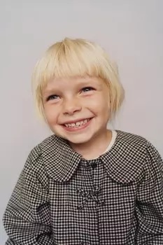 Клетчатая рубашка с бантом ZARA, черный