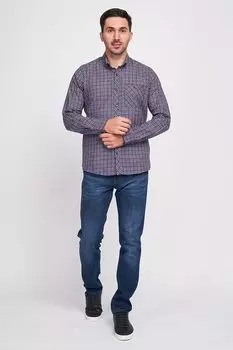 Клетчатая рубашка с нагрудным карманом Kvl By Kenvelo, красный