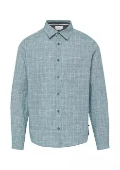 Клетчатая рубашка s.Oliver Regular fit Button Up Shirt, цвет petrol