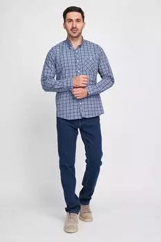 Клетчатая рубашка с пуговицами на воротнике Kvl By Kenvelo, белый