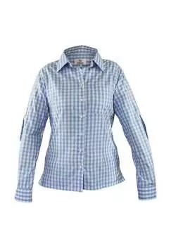 Клетчатая традиционная рубашка Edelnice, голубой