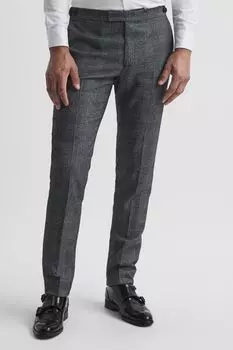 Клетчатые брюки Babbington Reiss, синий