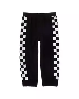 Клетчатые брюки-джоггеры Chaser, черный