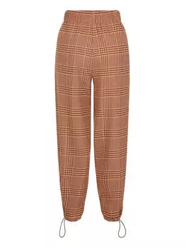 Клетчатые брюки-джоггеры Nocturne, мультиколор