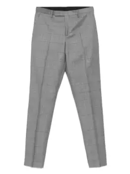 Клетчатые брюки Paul Smith, серый