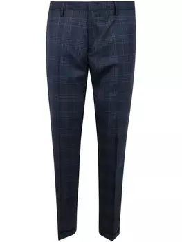 Клетчатые брюки Paul Smith, синий