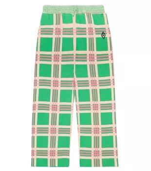 Клетчатые брюки Robin из хлопка The Animals Observatory, разноцветный