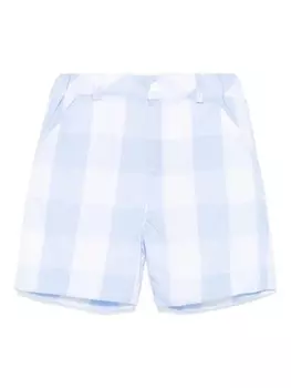 Клетчатые шорты Patachou, синий