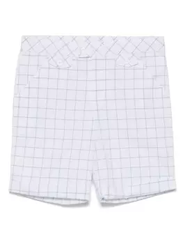 Клетчатые шорты Patachou, синий