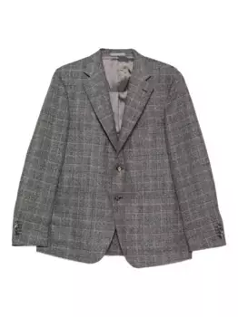 Клетчатый блейзер Caruso, серый
