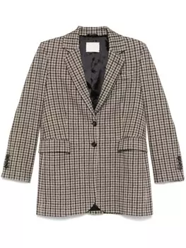 Клетчатый блейзер Circolo 1901, серый