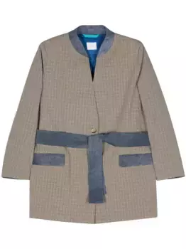 Клетчатый блейзер Merci, нейтральный