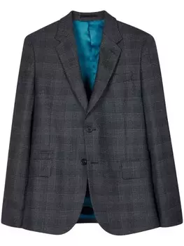 Клетчатый блейзер Paul Smith, синий