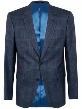 Клетчатый блейзер Paul Smith, синий