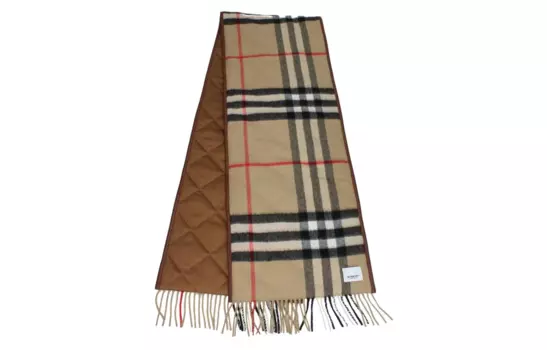 Клетчатый кашемировый шарф Burberry