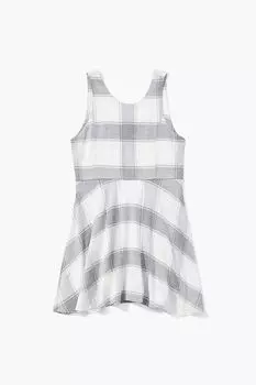 Клетчатый комбинезон для девочек Forever 21, кремовый