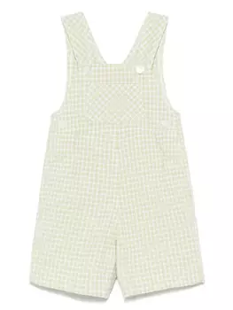Клетчатый комбинезон Siola, зеленый