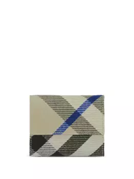 Клетчатый кошелек BURBERRY, нейтральный